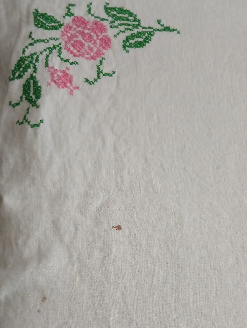 Antique Handmade Tablecloth